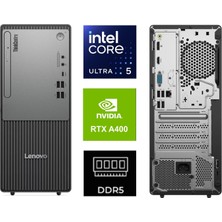 Lenovo Thinkcentre Neo 50T Gen 6 Ultra 5 225 13BD007UTR-K421 64GB 512GB+512GB Quadro Rtx A400 4gb W11PRO Masaüstü Bilgisayar