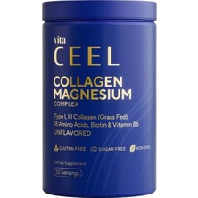 Toptan Budur Magnezyum ve Tip 1,3 Kolajen Kompleksi; Bisglisinat, Malat, Sitrat ve B6