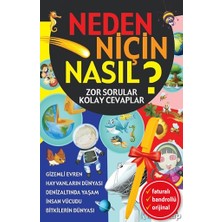 Bookalemun Yayınevi Alfa Kalem+ Neden Niçin Nasıl? - Zor Sorular Kolay Cevaplar (Müge Değirmenci) Yeni Çocuk Masal ve