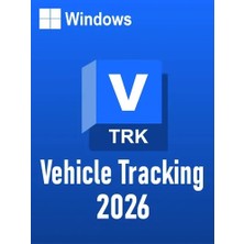 Autodesk Vehicle Tracking 2026 (Windows) - 1 Pc 2 Yıl Dijital Kod