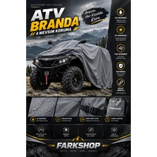 Fark Shop Yuki Hs 400ATV Model Ile Uyumlu 1.sınıf Özel ve Kaliteli Atv Brandası Miflonludur ve Çift Katmanlı