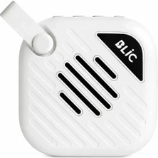 Str Store Bls-90 6W Bluetooth 5.4 Mini Taşınabilir Hoparlör (Beyaz)