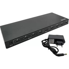 Hubrendy Sh Fully G-538J 8 Port Hdmı Splitter Dağıtıcı