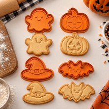 Halloween Cadılar Bayramı Kurabiye Kalıbı 4 Desen 4 Kesici Set