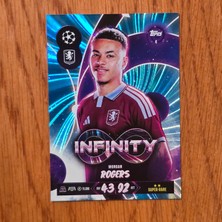 Topps Match Attax 2027 Morgan Rogers Infinity Oyun Kartı