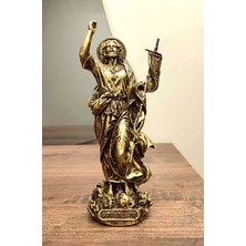 Antioch Art and Design Tasarım Saint John The Baptist Biblo Dekoratif Heykel