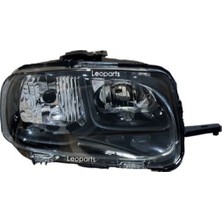 TŞT Citroen Berlingo (2019 Yılında Çıkan Kasa) Ön Far Elektrikli Motor Siyah Sağ (Oem No: 9816825080)