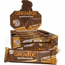 Toptan Budur Fudged Up Sütlü Çikolata Aromalı Yüksek Protein, Düşük Şekerli Bar, 12 x 60 G