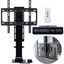 Hubrendy Sh Powermaster PM-24928 32'' - 57'' Inç Ayarlanabilir Yükseklik Uzaktan Kumandalı Tv Kaldırma Lift Asansörü