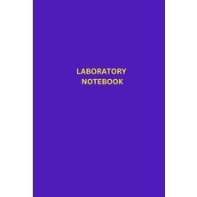 Toptan Budur Laboratory Notebook: 150 Pages 6" x 9"