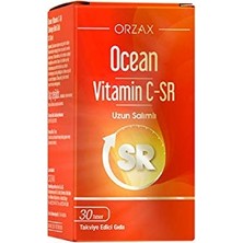 Toptan Budur Vitamin C-Sr Uzun Salınımlı Takviye Edici Gıda (1 x 30 Tablet)