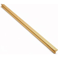 Toptan Budur Altın 992 mm Metal Foça Çekmece Dolap Kulpu Uzun Modern Tasarım Kulp Mutfak Banyo Mobilya Kulbu