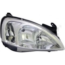 Tyc Opel Corsa 2005-2009 Ön Far Elektrikli Sağ (Oem No: 93185147)