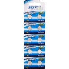 Hubrendy Sh Beston Alkalin AG13/357 LR44 Düğme Pil (10'lu Paket)  BST-LR44