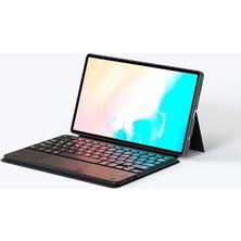 Toptan Budur Samsung Galaxy Tab S11 SM-X730 X736B ile Uyumlu Kılıf Klavyeli Kalem Bölmeli Bluetooth Bağlantı