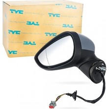 Viewmax Ford Fiesta 2008-2013 Dış Dikiz Aynası Sol Asferık Cam Elektrikli Isıtmalı (Oem No: 8A6117683FG5YYW)