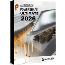 Autodesk PowerShape Ultimate 2026 (Windows) - 1 Pc 1 Yıl Autodesk Key