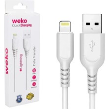Hubrendy Sh Weko WK-22019 USB To Lightning Telefon Şarj Kablosu