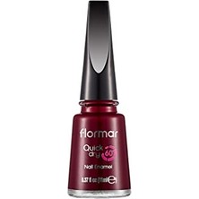 Oje- Quick Dry Nail Enamel Çabuk Kuruyan Koyu Bordo Oje 8690604378784 34000009-QD22 Red Velvet One Size