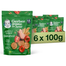 Str Store Organik Tahıl Bazlı Domatesli Sebzeli Kraker 100 Gram x 6