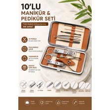 TeknoKapsül Manikür &amp; Pedikür Seti 10 Parça