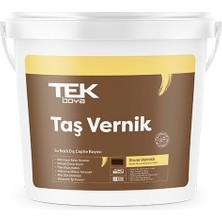 Tek Su Bazlı Taş Verniği Şeffaf 15 Lt