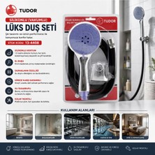 Milano Vakumlu - Silikon Lüks Duş Seti Duş Başlık=mix Silikon Hortum=1.5mt