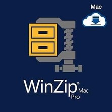 WinZip 12 Pro  (Mac) - 1 Mac Cihaz Süresiz Dijital Kod