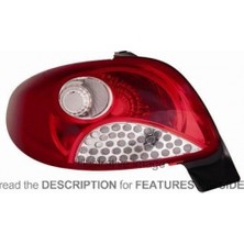 Tyc Peugeot 206 Plus - 2009-2012 Arka Stop Sol (Oem No: 6350GV)