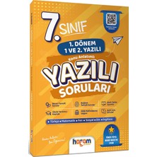 7. Sınıf Konu Anlatımlı Yazılı Soruları Tamamı Video Çözümlü - Hediye Planlama Kitapçığı