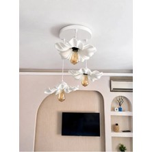 Dream Mode Nest 3lü Sarkıt Avize Modern Dekoratif E27 Salon Mutfak Yatak Odası Avizesi
