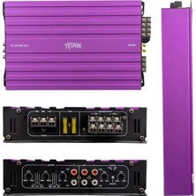 Hubrendy Sh Magicvoice TITAN-804 4 Kanallı Max 1600 Watt Oto Amfi-Anfi