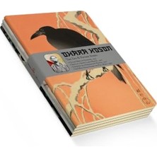 Toptan Budur Ohara Kosan The Zen & Nature Series 4'lü Defter Seti, Çizgisiz, 64 Sayfa, 14X21 Cm, Çok Renkli