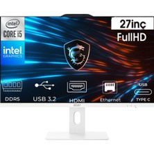 MSI Msı Pro AP272P I5-14400 14M-868XEU-K06 24GB 1tb UHD Graphics 770 Freedos 27" Full Hd All In One Pc
