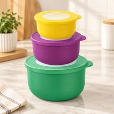 Akıllı Bayi Sızdırmaz Kapaklı Saklama Kabı Renkli Aby