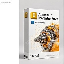 Autodesk Inventor Pro 2027 + Cam Ultimate 2027 (Windows) - 1 Pc 2 Yıl Autodesk Key Full Sürüm