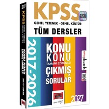 Yargı Yayınevi 2027 Kpss Gk-Gy Tüm Dersler Konu Konu Tamamı Çözümlü 10 Yıl Çıkmış Sorular