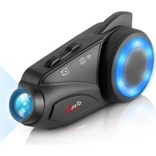 Hubrendy Sh Powermaster Maxto M3 Kameralı Motosiklet Bluetooth Intercom Kulaklık