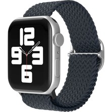 Toptan Budur Apple Watch 38MM Star Kordon - Füme