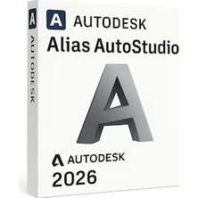 Autodesk Alias Autostudio 2026 (Windows) - 1 Pc 2 Yıl Autodesk Key