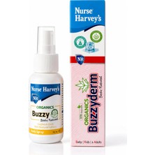 Nurse Harvey's Organic Buzzy Body Spray 50 ml + Buzzyderm 20 gr 2'li Paket