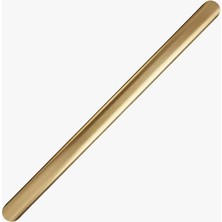 Toptan Budur Altın 800 mm Metal Vento Düz Düz Çekmece Kulp Uzun Dolap Gardırop Mutfak Banyo Kulbu Modern Tas