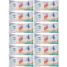 Toptan Budur Xl Hasta Vücut Temizleme Islak Mendil Havlu, 50 Yaprak, 12'li Set