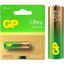Hubrendy Sh Gp 15AU-2U4 Alkalin Kalem Pil 4 Lü