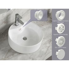 OEM Lavabo Taşma Kapağı Suya Dayanıklı Malzeme Extra Katman 4 Ürün Gönderilir