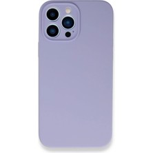 Efnaz Style Apple iPhone 13 Pro Max Kılıf Lansman Legant Silikon - Lila