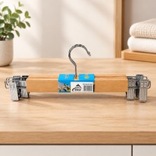sbodurhome Ahşap Mandallı Etek Askısı 33 cm