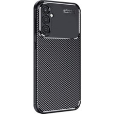 Toptan Budur Samsung Galaxy A56 Kılıf Auto Focus Karbon Kapak - Siyah