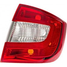Tyc Skoda Rapid Arka Stop Kırmızı Sedan Sağ 2011- (Oem No:  5JH945112)