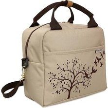Toptan Budur (89) Anne ve Bebek Bakım Çantası Krem